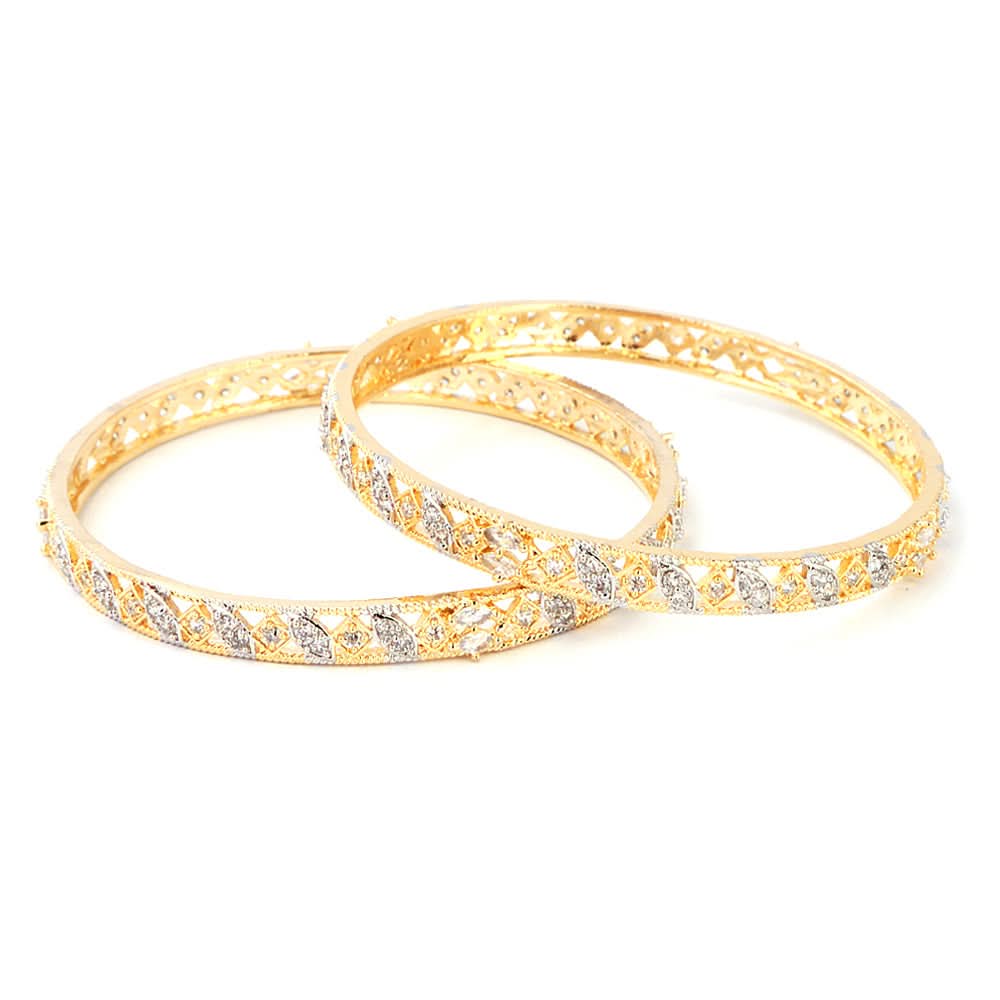 Women's Bangle - Golden, Women, Bangles & Bracelets, Chase Value, Chase Value
