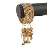 Women's Fancy Bangles 4 Pcs - Golden - test-store-for-chase-value