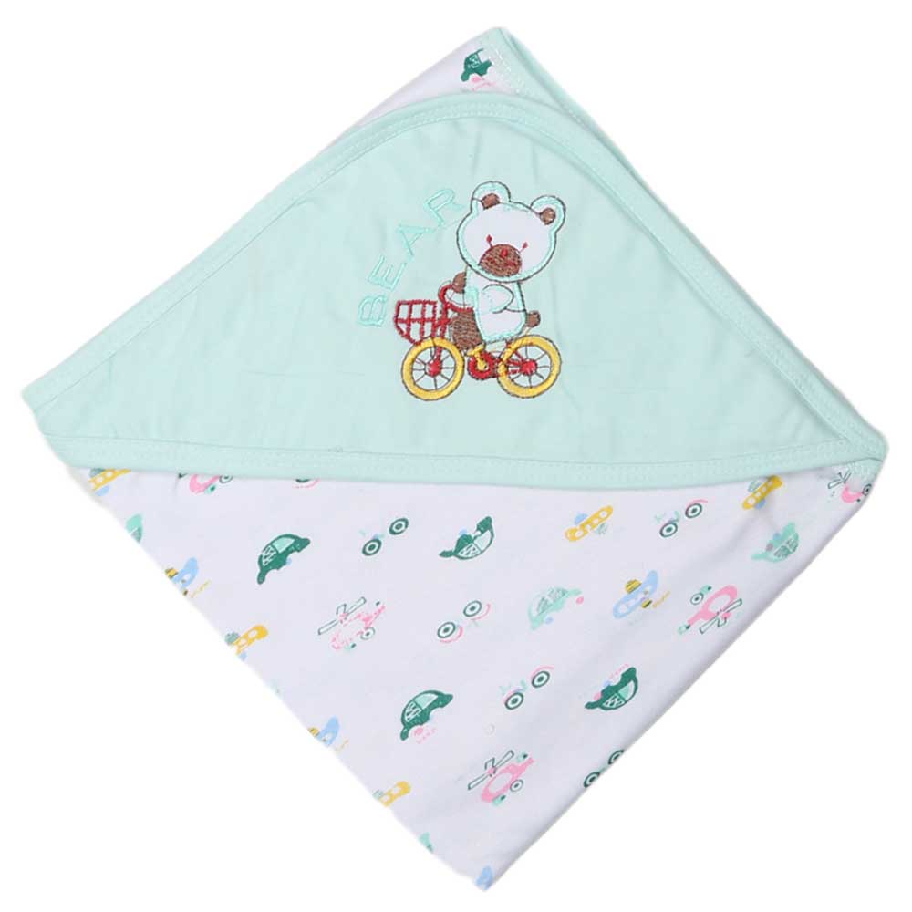 Newborn Baby Wrapping Sheet - Cyan, Newborn Baby Accessories, Chase Value, Chase Value