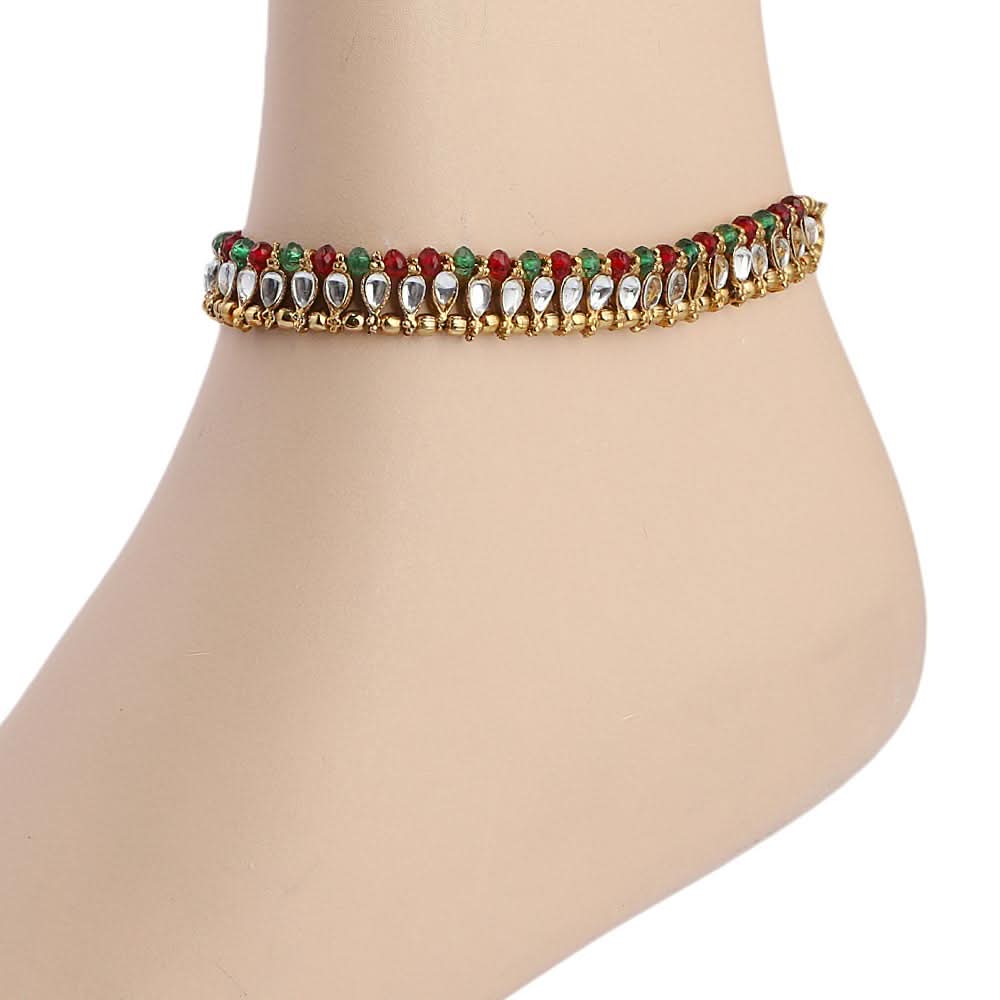 Women's fancy Anklet - Golden, Women, Foot Jewellery, Chase Value, Chase Value