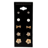 Women's Ear Tops - 5 Pieces, Jewellery, Chase Value, Chase Value