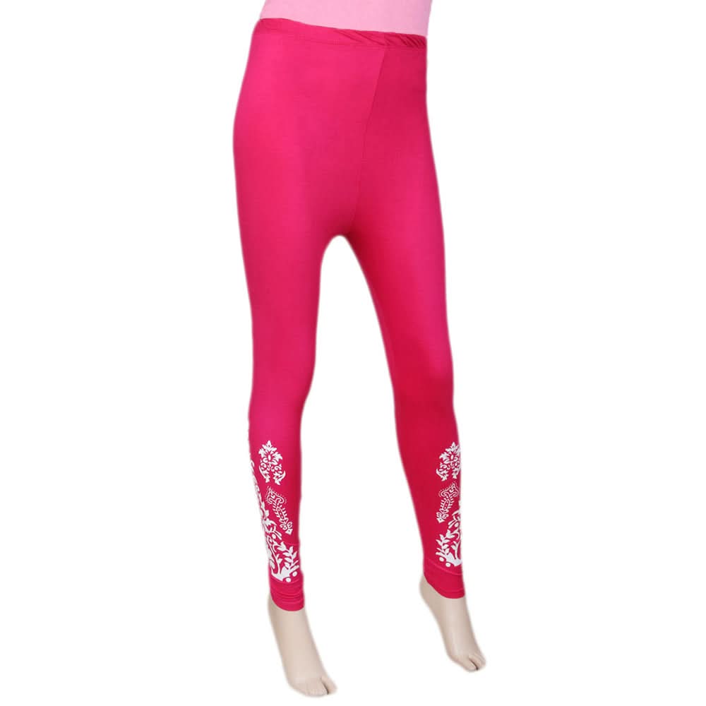 Women's Printed Tight- Pink, Women, Pants & Tights, Chase Value, Chase Value