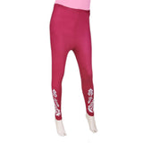 Women's Printed Tight- Maroon, Women, Pants & Tights, Chase Value, Chase Value