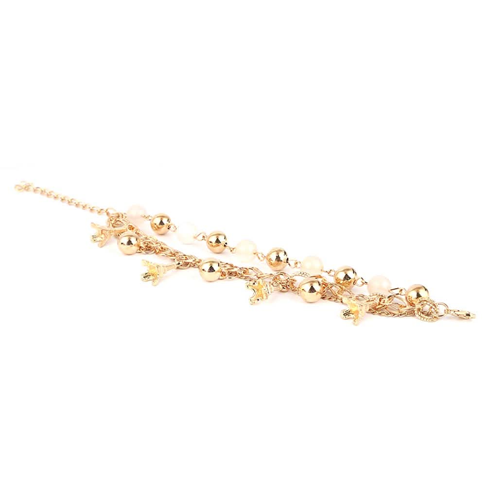 Women's Fancy Bracelet - Golden - test-store-for-chase-value