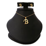 Women's Alphabetic Locket Set - Gold, Women, Chains & Lockets, Chase Value, Chase Value