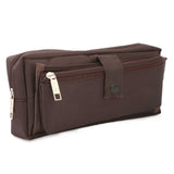 Pencil Pouch (IC-15) - Dark Brown, Kids, Pencil Boxes And Stationery Sets, Chase Value, Chase Value