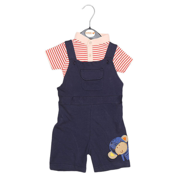 Eminent Newborn Romper - Navy Blue - test-store-for-chase-value