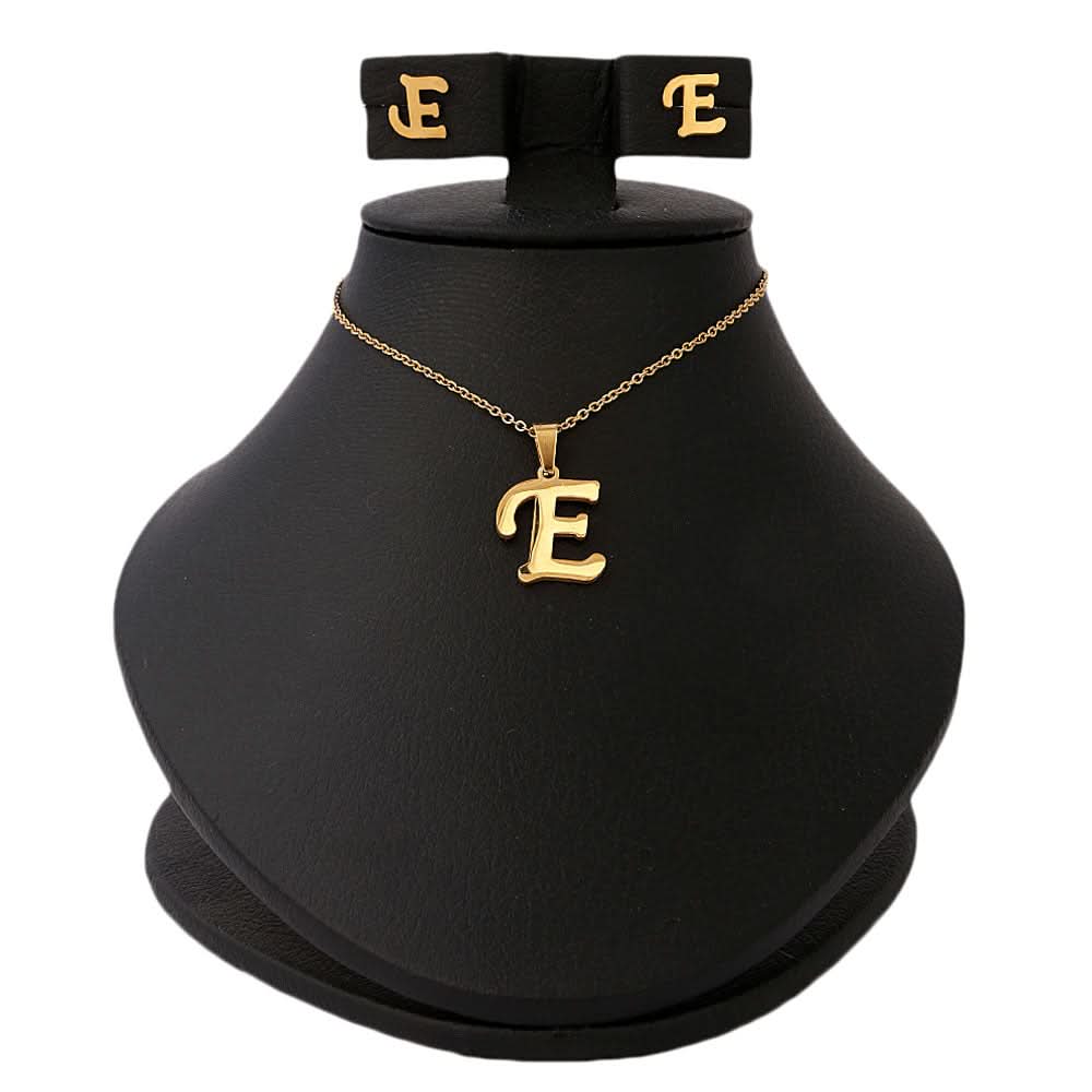 Women's Alphabetic Locket Set - Gold, Women, Chains & Lockets, Chase Value, Chase Value