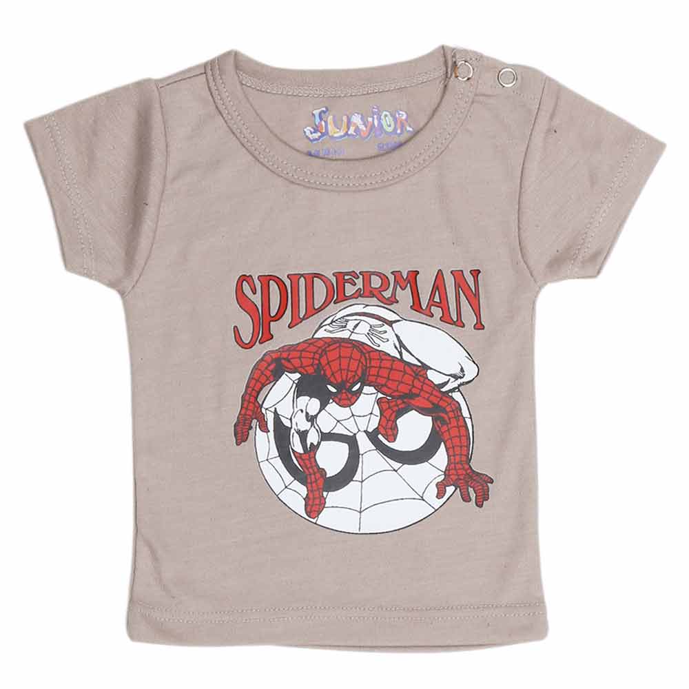 Newborn Boys T-Shirt - Beige - test-store-for-chase-value
