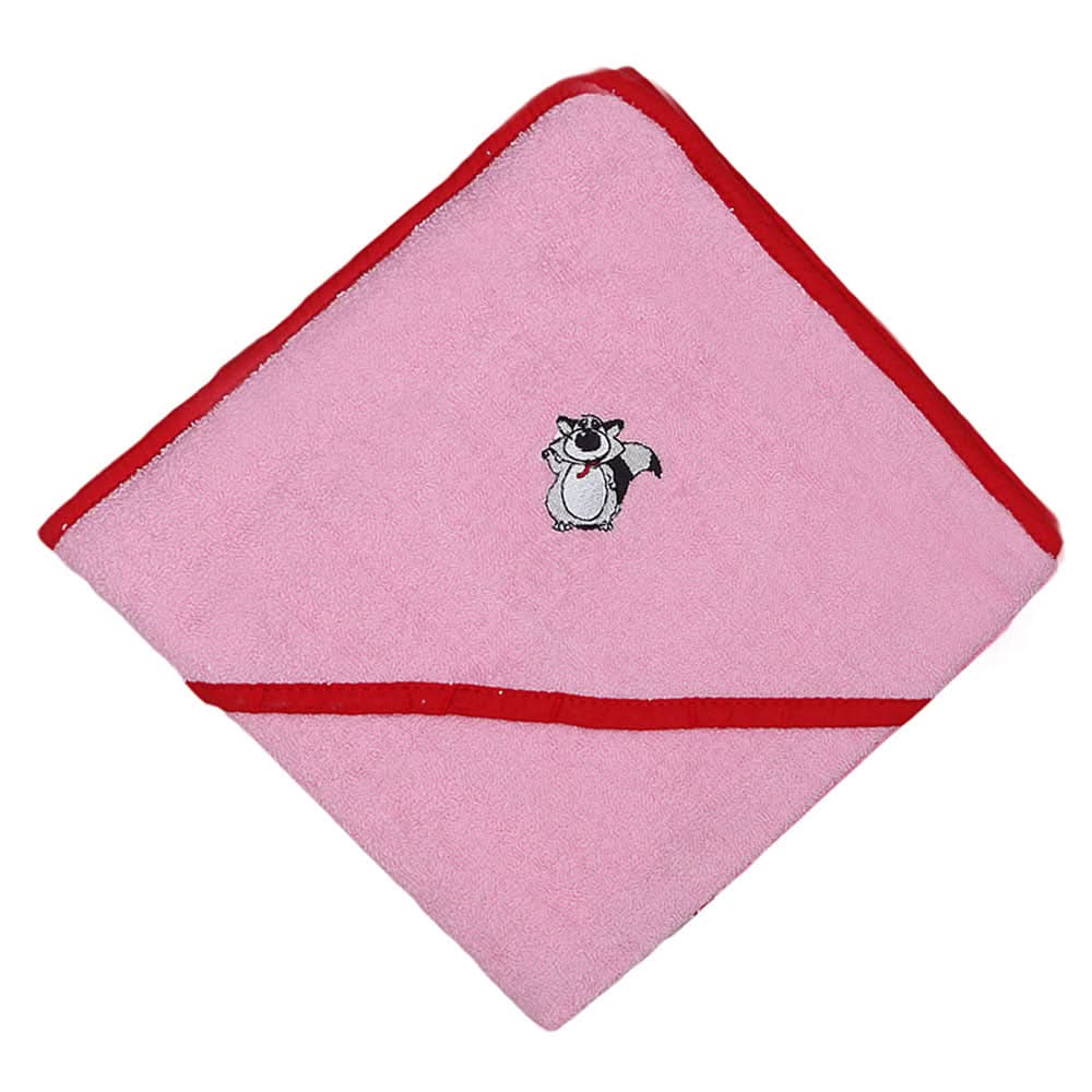 Newborn Baby Bath Towel - Pink, Kids, Bath Accessories, Chase Value, Chase Value