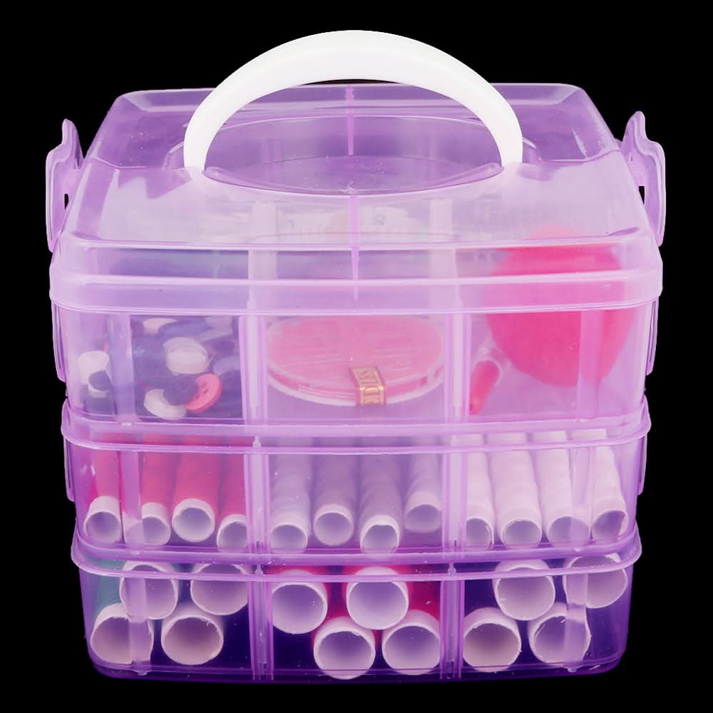 Sewing Basket With Sewing Accessories - Multi, Home & Lifestyle, Storage Boxes, Chase Value, Chase Value