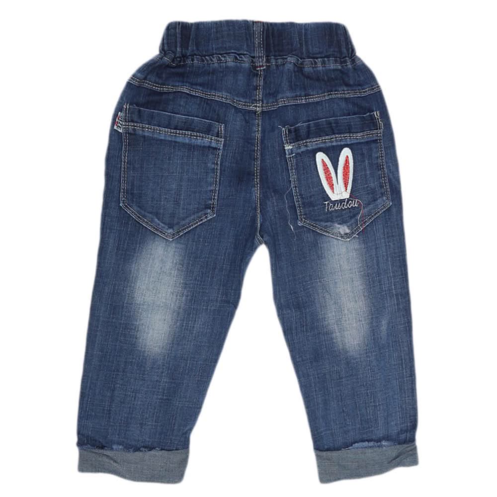 Girls Denim Capri - Blue, Kids, Pants And Capri, Chase Value, Chase Value