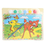Wooden Puzzle With Painting - Multi - test-store-for-chase-value