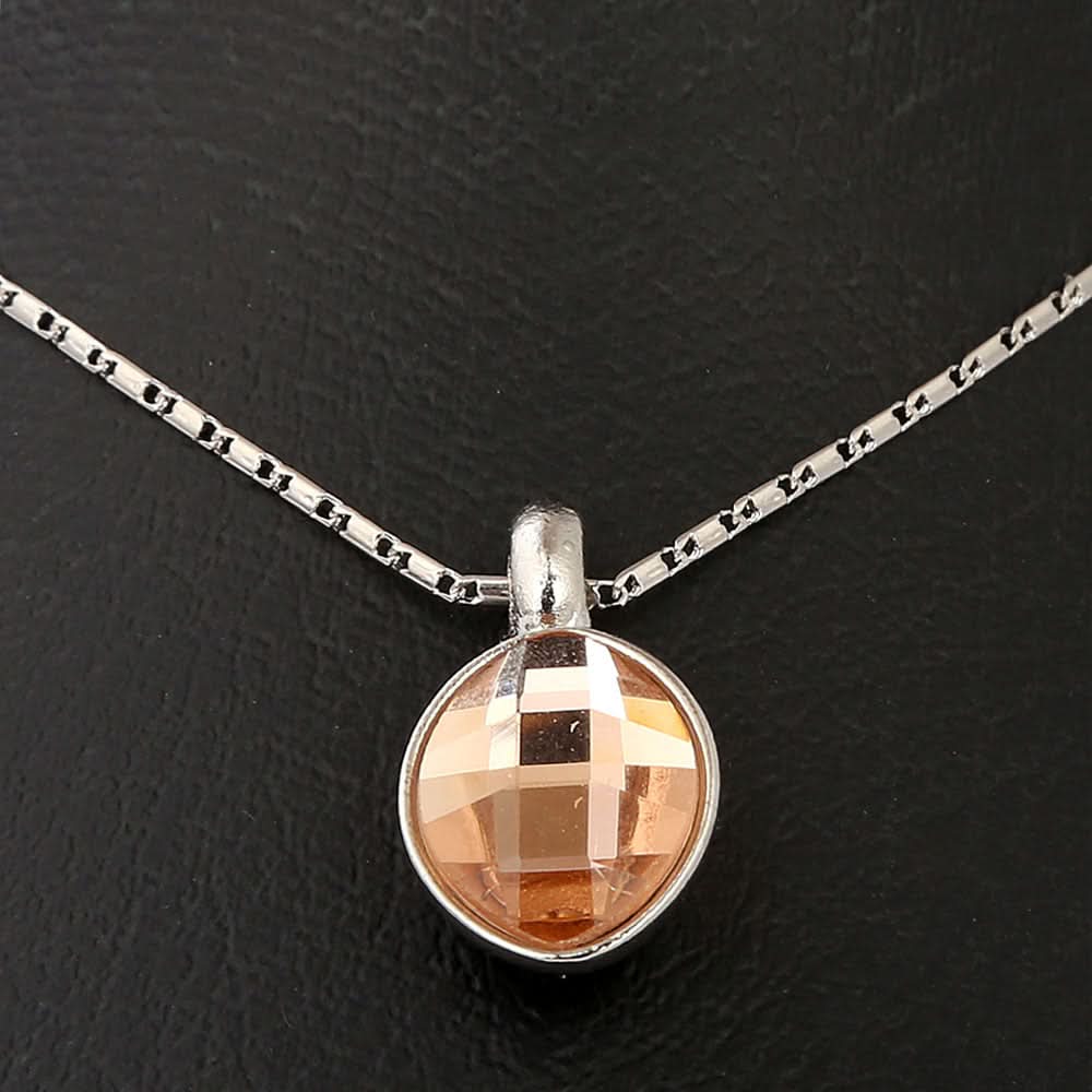 Women's Fancy Locket Set - Peach, Women, Chains & Lockets, Chase Value, Chase Value