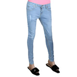 Women's Denim Pant - Light Blue, Women, Pants & Tights, Chase Value, Chase Value