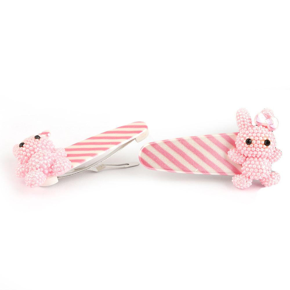 Girls Hair Clip - Light Pink - test-store-for-chase-value