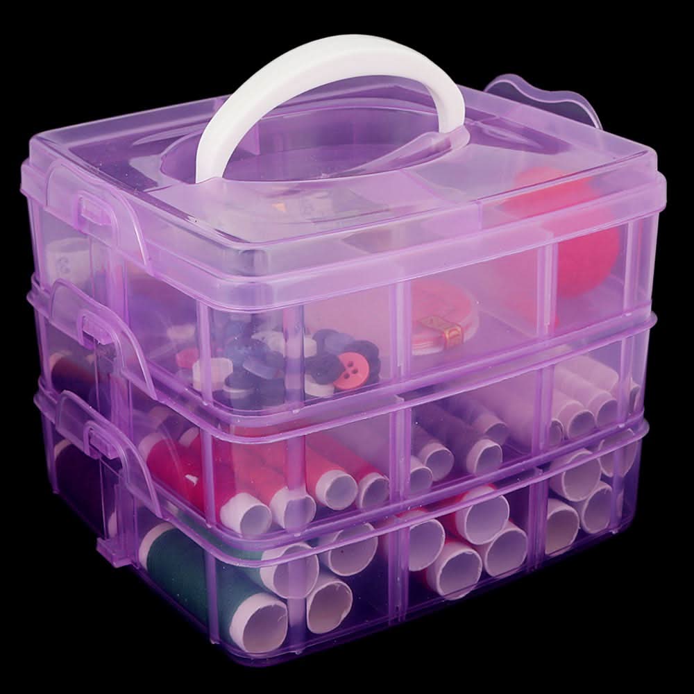 Sewing Basket With Sewing Accessories - Multi, Home & Lifestyle, Storage Boxes, Chase Value, Chase Value
