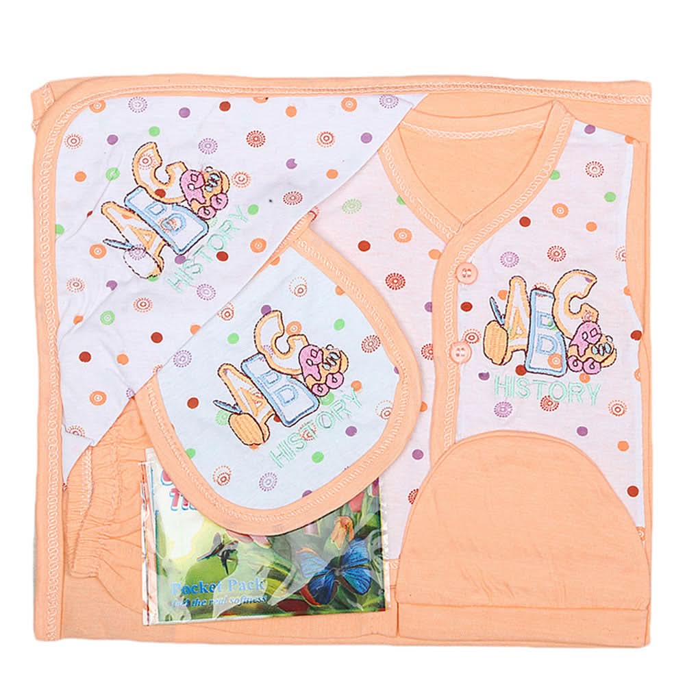Newborn Baby Gift Set - Orange, Kids, NB Boys Sets And Suits, Chase Value, Chase Value