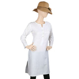 14th August Plain Kurti For Women's - White - test-store-for-chase-value