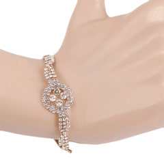 Women's Fancy Bracelet - Golden - test-store-for-chase-value