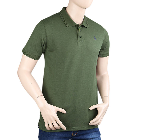 Men's Half Sleeves Polo Shirts - Green, Men, T-Shirts And Polos, Chase Value, Chase Value