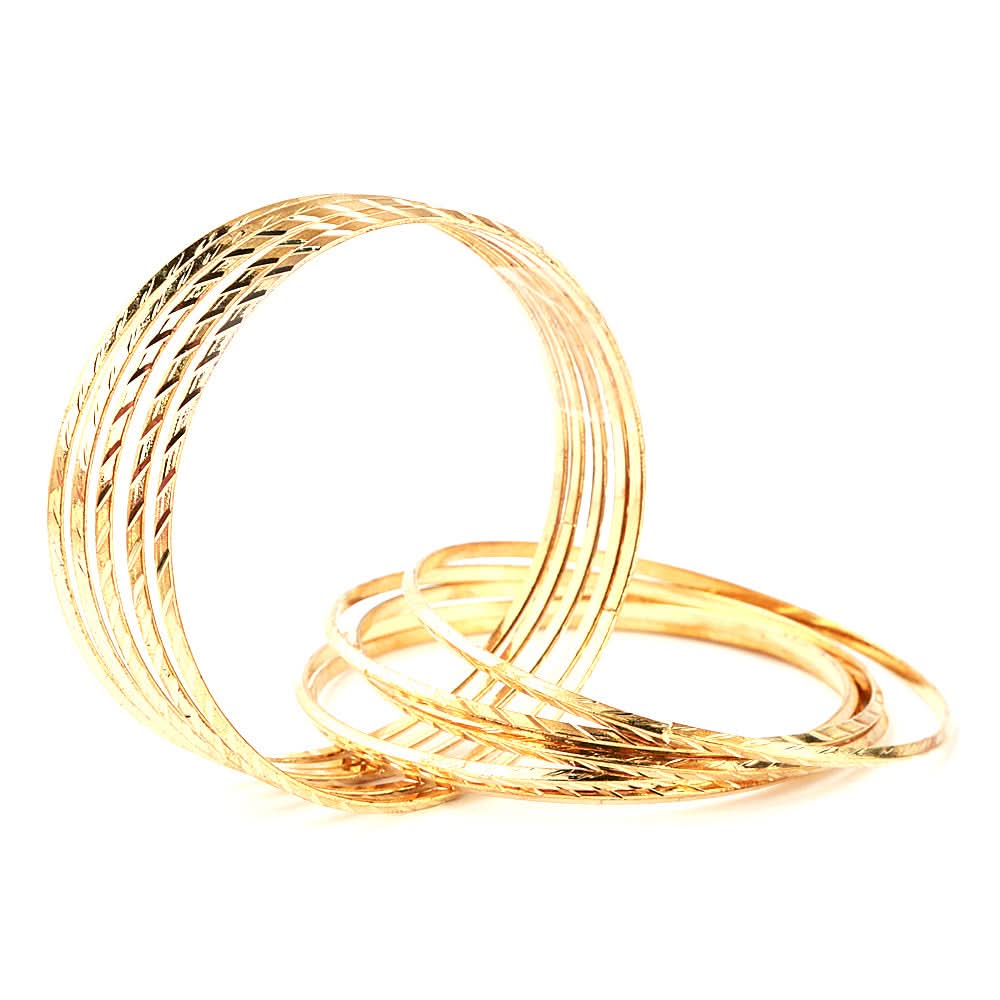 Women's Bangle - Golden, Women, Bangles & Bracelets, Chase Value, Chase Value