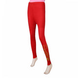 Women's Printed Tight- Red, Women, Pants & Tights, Chase Value, Chase Value