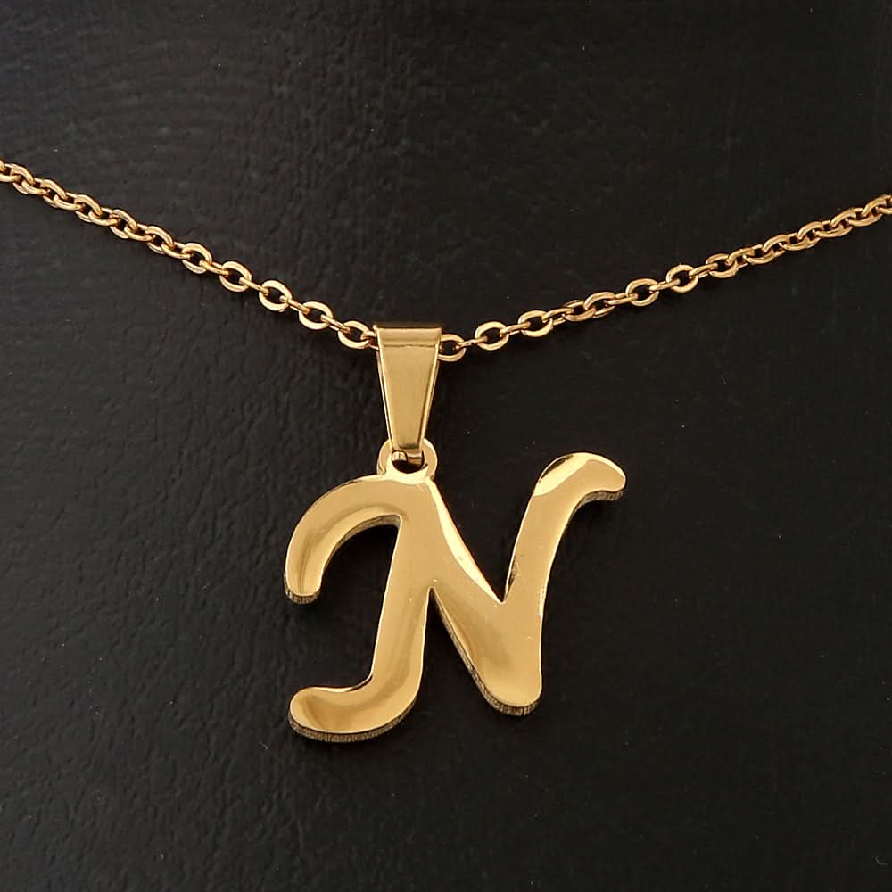 Women's Alphabetic Locket Set - Gold, Women, Chains & Lockets, Chase Value, Chase Value