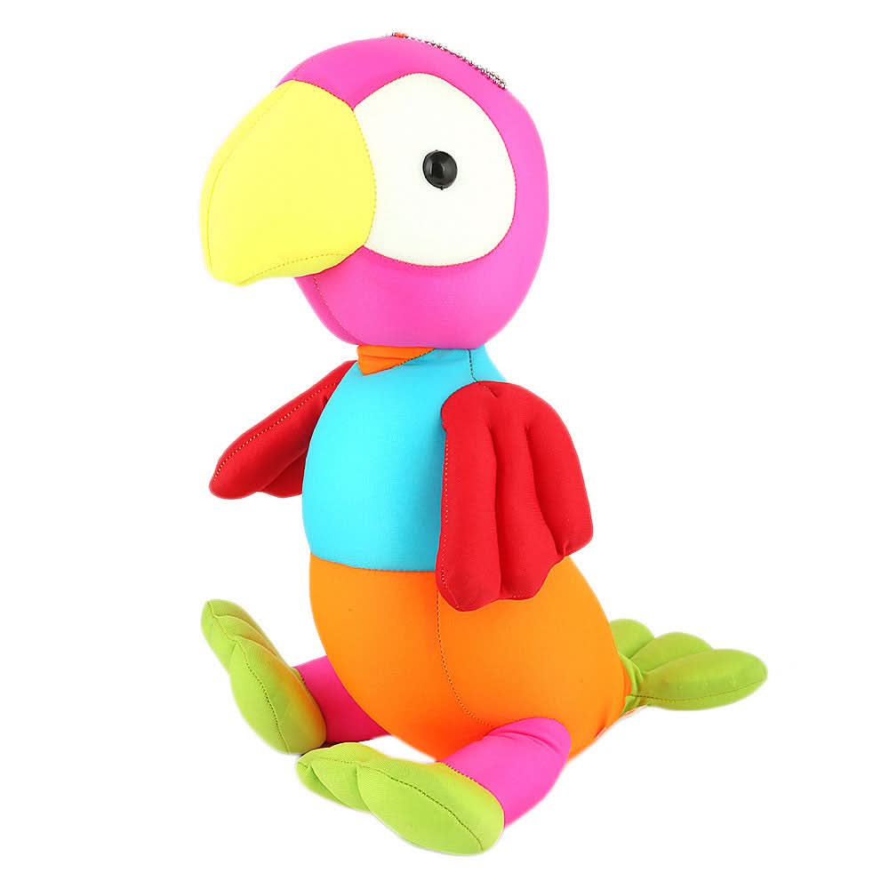 Stuffed Soft Been Parrot - Multi, Kids, Stuffed Toys, Chase Value, Chase Value