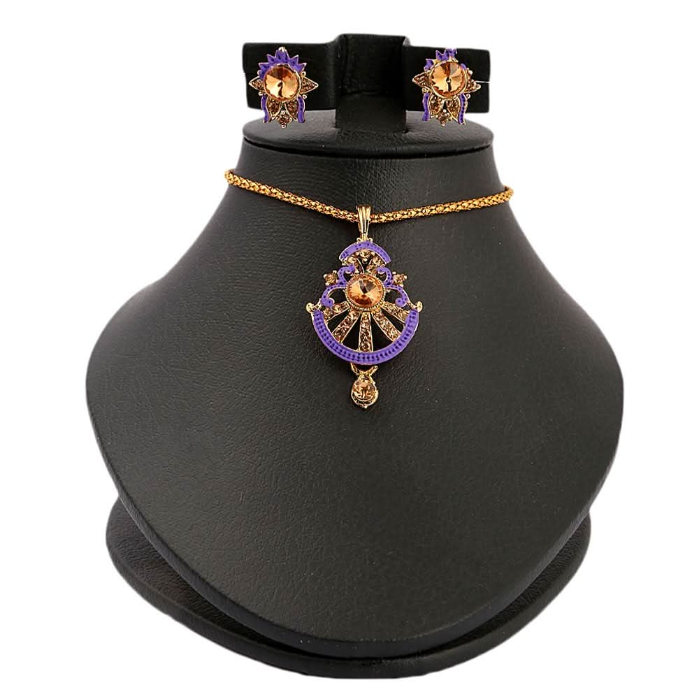 Women's Locket Set - Purple, Women, Chains & Lockets, Chase Value, Chase Value