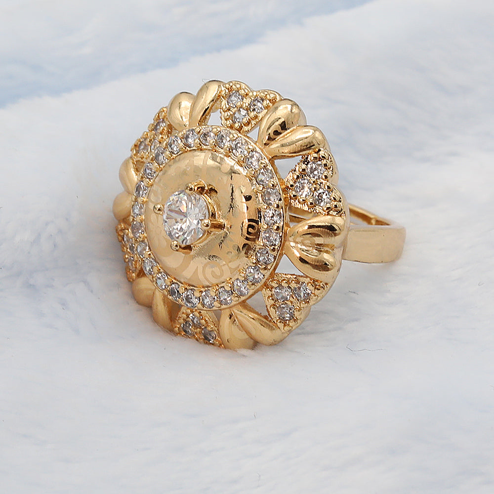 Women's Fancy Ring - Golden, Women, Finger Rings, Chase Value, Chase Value
