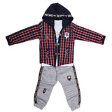 Boys Full Sleeves 3 Piece Suit - Red, Kids, Boys Sets And Suits, Chase Value, Chase Value