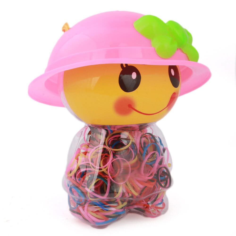Kids Loom Band Jar - Pink, Kids, Hair Accessories, Chase Value, Chase Value