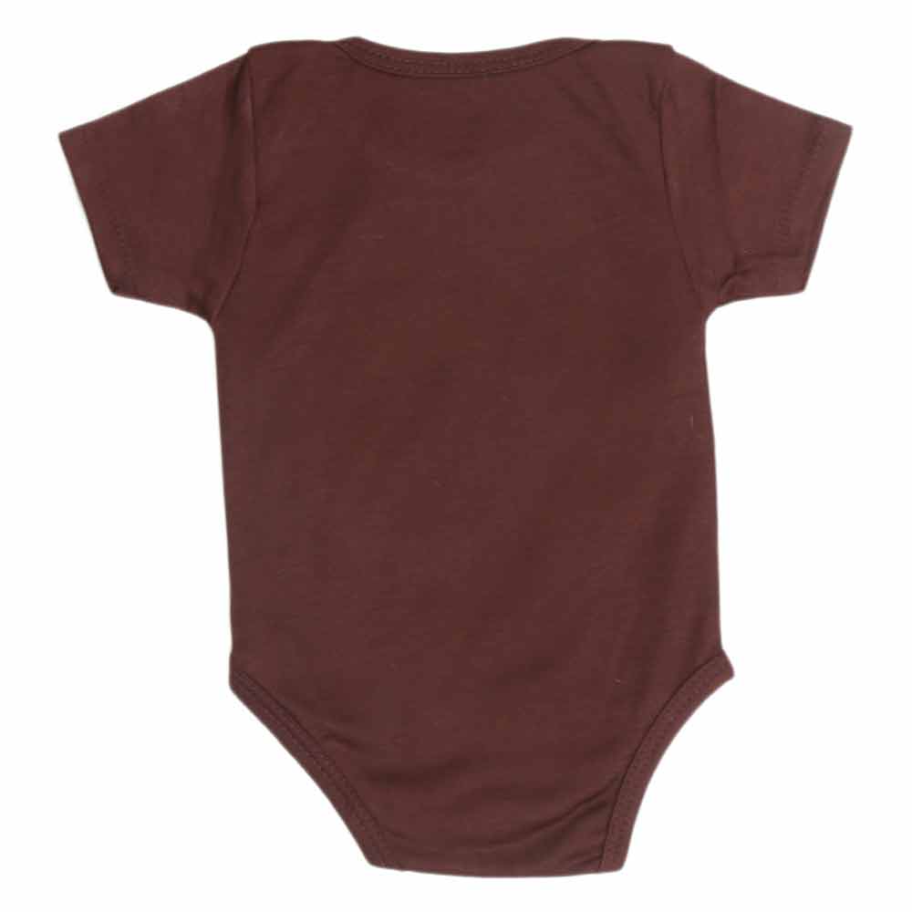 Newborn Boys Romper - Dark Brown, Kids, NB Boys Rompers, Chase Value, Chase Value