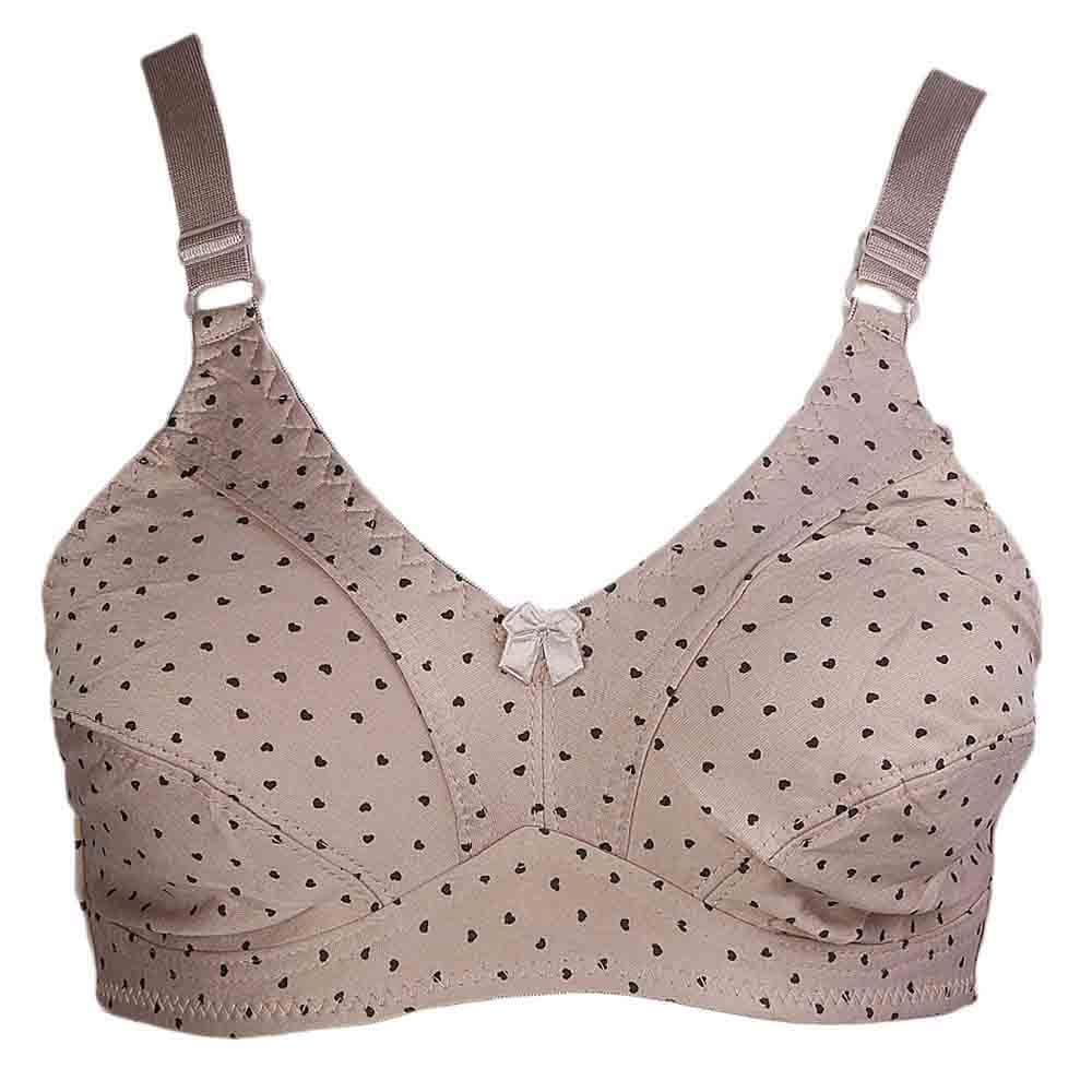 Women's Cotton Bra (288) - Light Brown, Women, Bras, Chase Value, Chase Value