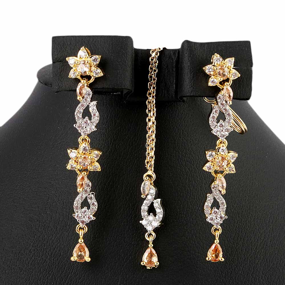 Women's Fancy Jewellery Set - Golden, Women, Jewellery Set, Chase Value, Chase Value