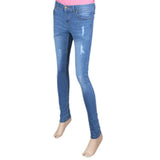 Women's Denim Pant - Blue, Women, Pants & Tights, Chase Value, Chase Value