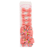 Girls Hair Pins 6 Pcs - Peach, Kids, Hair Accessories, Chase Value, Chase Value