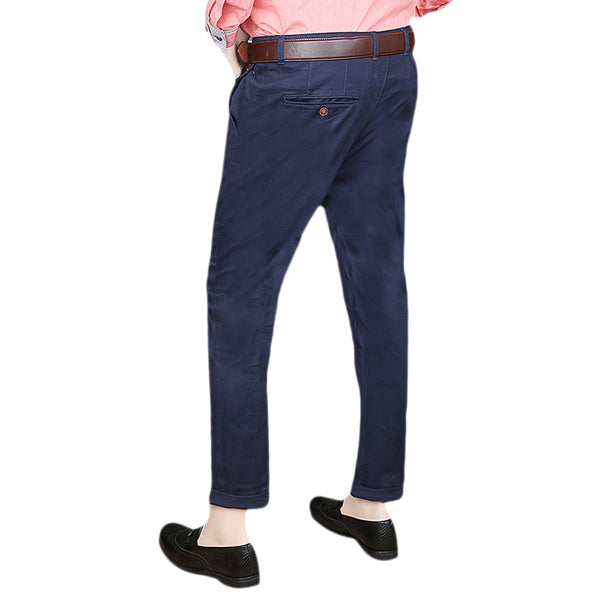 Eminent Cotton Chino Pant For Men - Navy Blue, Men, Casual Pants And Jeans, Chase Value, Chase Value