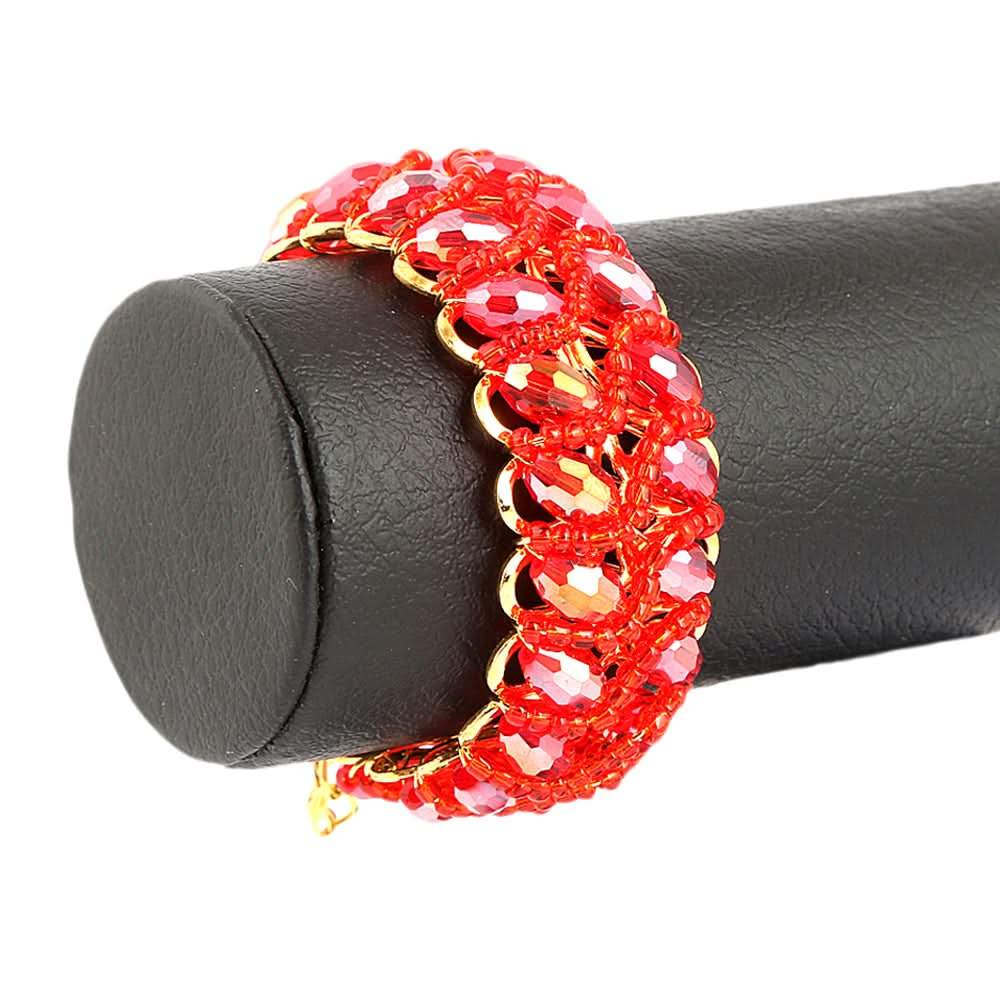 Girl's Fancy Bangle - Red - test-store-for-chase-value