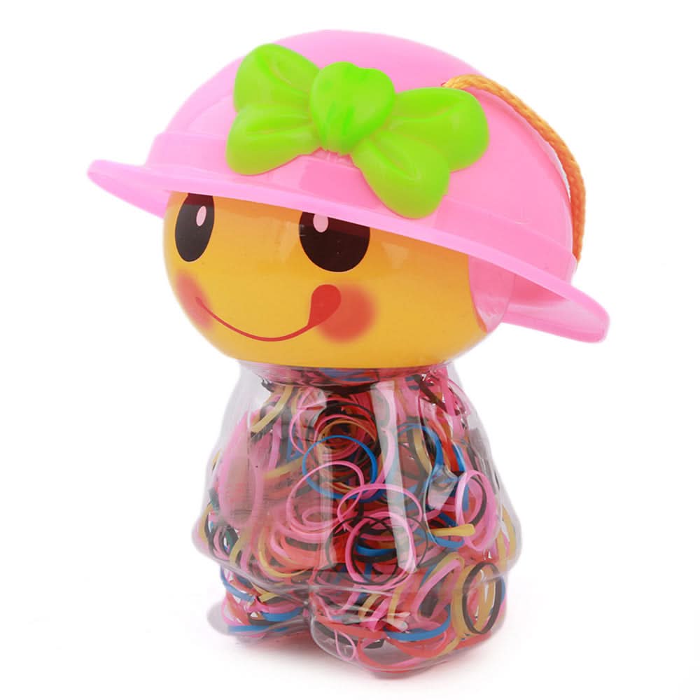 Kids Loom Band Jar - Pink, Kids, Hair Accessories, Chase Value, Chase Value