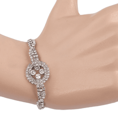 Women's Fancy Bracelet - Silver - test-store-for-chase-value