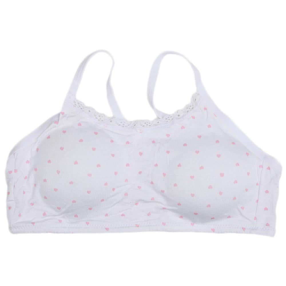 Girls Foam Bra - W Pink, Kids, Shameez Camisole And Biddies, Chase Value, Chase Value