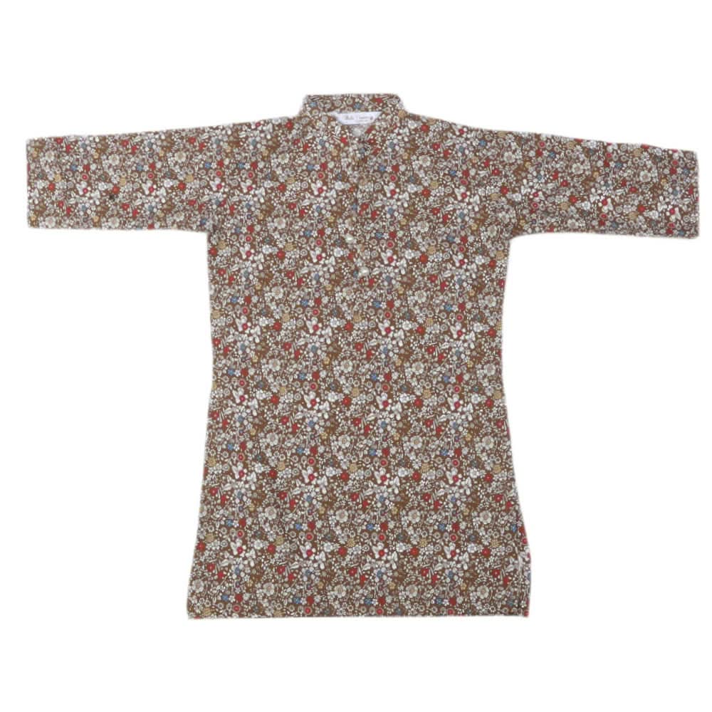 Girls Printed Kurti - Brown, Kids, Girls Kurti, Chase Value, Chase Value