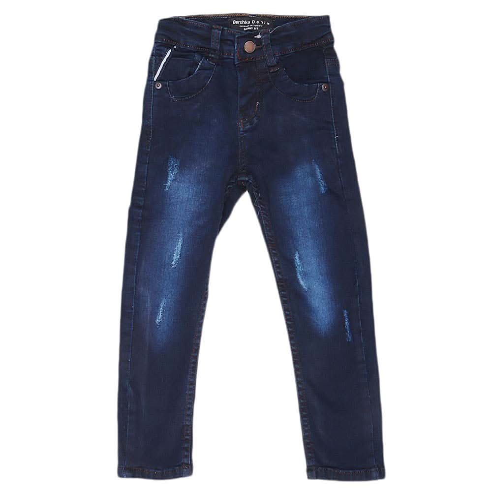 Boys Denim Pant - Dark Blue, Kids, Boys Pants, Chase Value, Chase Value