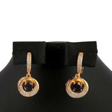 Women's Fancy Earring - Golden Black, Jewellery, Chase Value, Chase Value