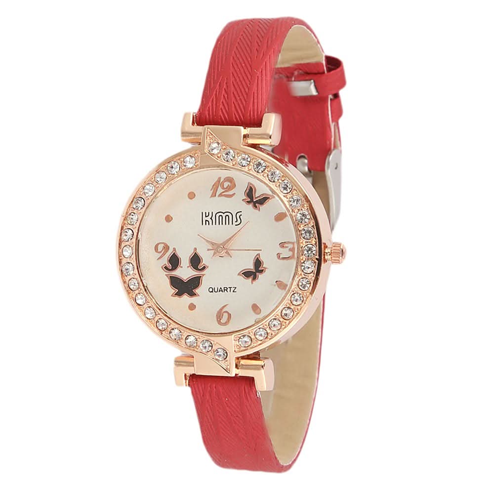 Women's Wrist Watch - Red, Women, Watches, Chase Value, Chase Value