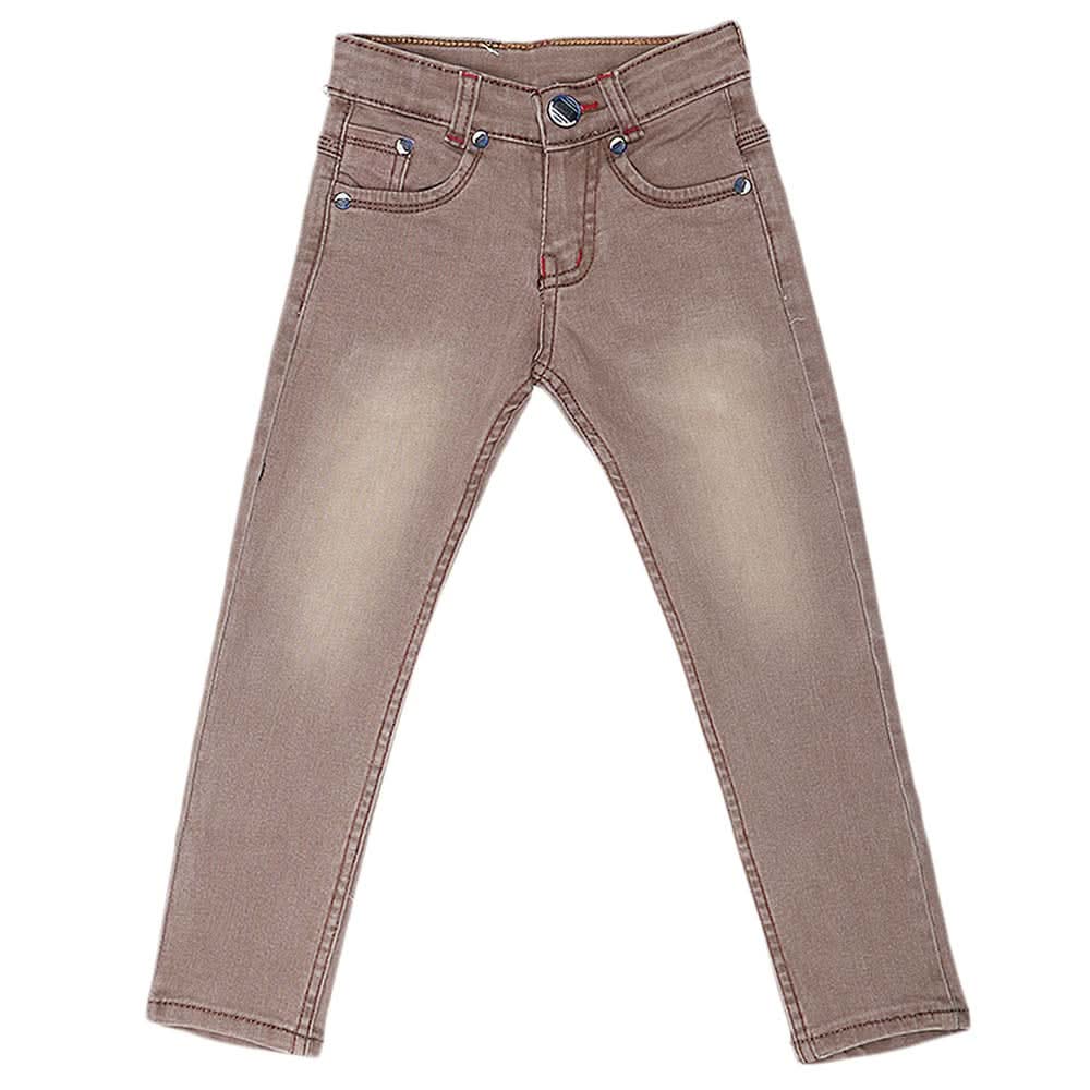 Boys Denim Pant - Brown, Kids, Boys Pants, Chase Value, Chase Value