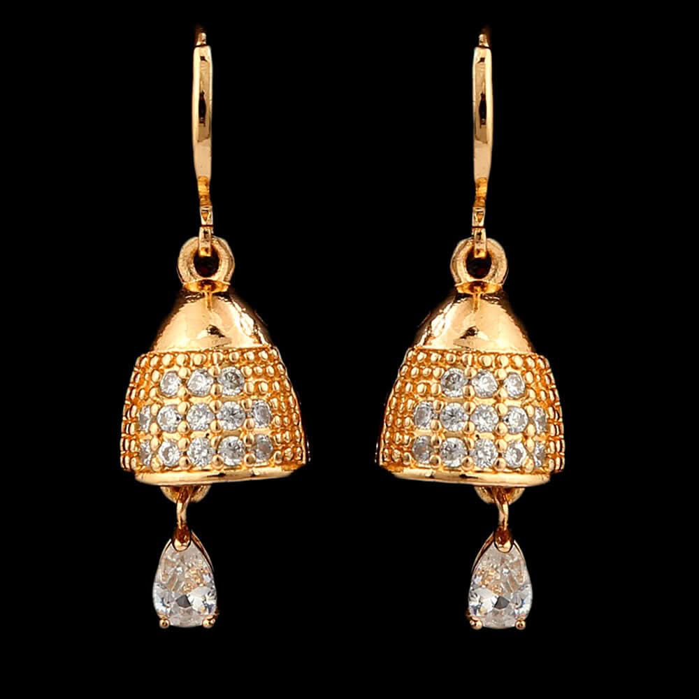 Women's Jhumki - Golden, Women, Earrings & Tops, Chase Value, Chase Value