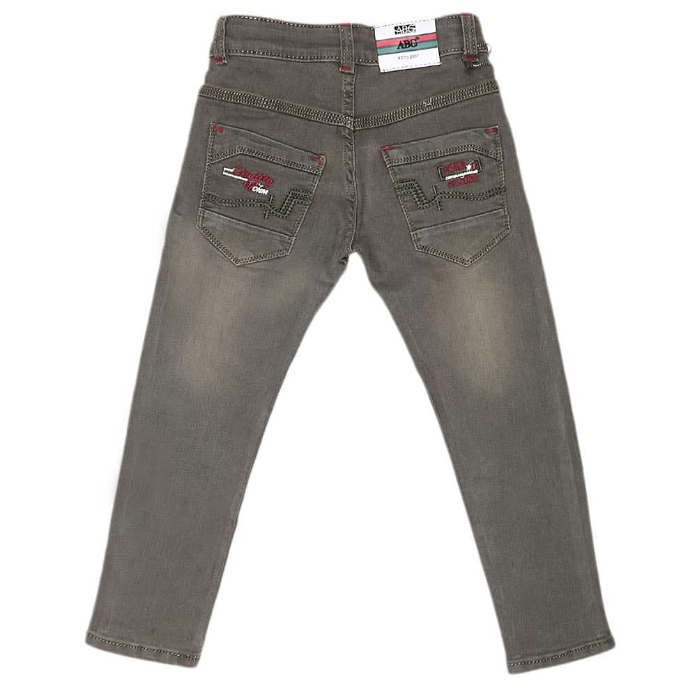 Boys Denim Pant - Olive Green, Kids, Boys Pants, Chase Value, Chase Value